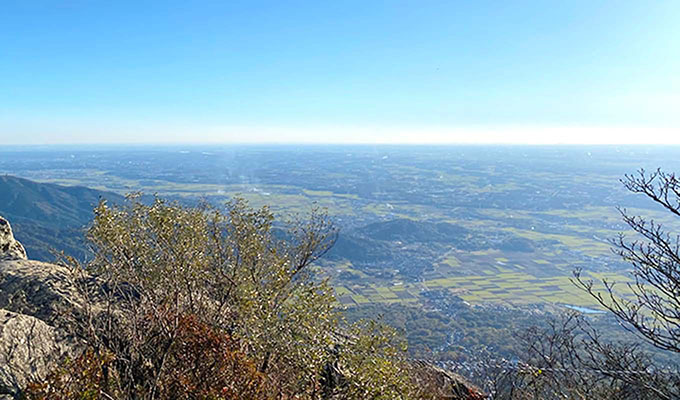 筑波山の山頂