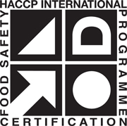 HACCP International社によるHACCP製品認証ロゴ
